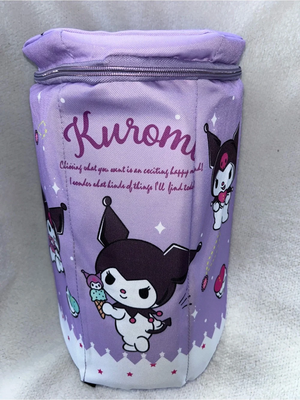 Large Purple Kuromi Plush Backpack | Brand New